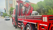 FIRAT 20 TON YANA KATLANIR VİNÇ