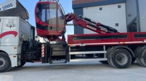 BMC PRO ÜZERİNDE 10 TON YANA KATLANIR VİNÇ